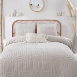 Discount HOME COLLECTION Orla 200x200 ivoire