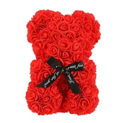 Clearance Ourson decoratif en rose 25cm