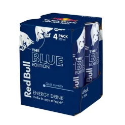 New Pack boisson energ blue 4x25cl