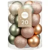 Online Pack de 20 boules 60mm moka et d
