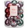 New Pack de 20 boules 60mm multi cou