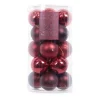 Clearance Pack de 20 boules 40mm rouge