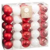 Best Pack de 50 boules 60mm rouge et