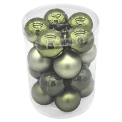 Hot Pack de 20 boules 60mm vert