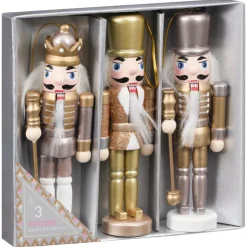 New Pack de 3 casse noisette bois 14