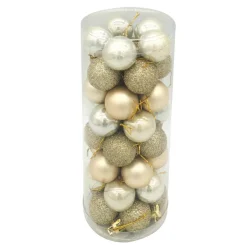 Pack de 40 mini boules champagne
