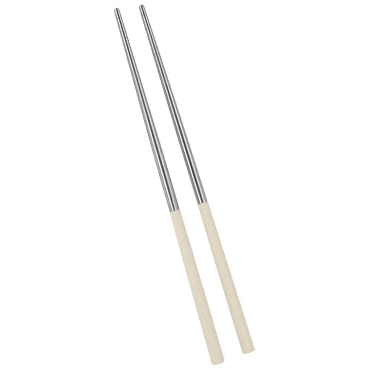 New Paire baguettes chinoises inox