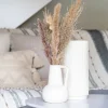FLOURISH Pampas vase avec anse