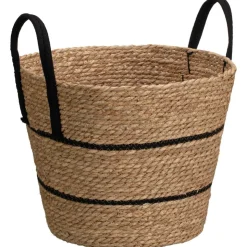 New THE STORAGE SHOP Panier bicolore avec poignees