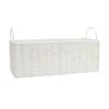 THE STORAGE SHOP Panier de rangement tresse blanc