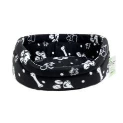 New PET ESSENTIALS Panier pour chien imprime