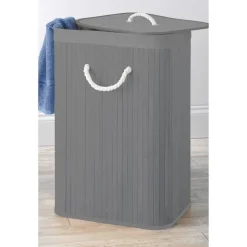 Hot ORGANIZED LAUNDRY Paniere a linge bambou
