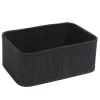 Clearance BATHROOM COLLECTION Paniere de rangement bambou noir