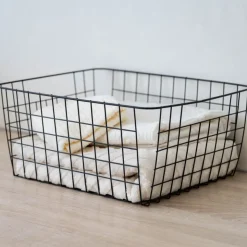 Best LAUNDRY COLLECTION Paniere de rangement metal