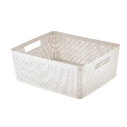 Online SIMPLY Paniere rectangulaire effet lin