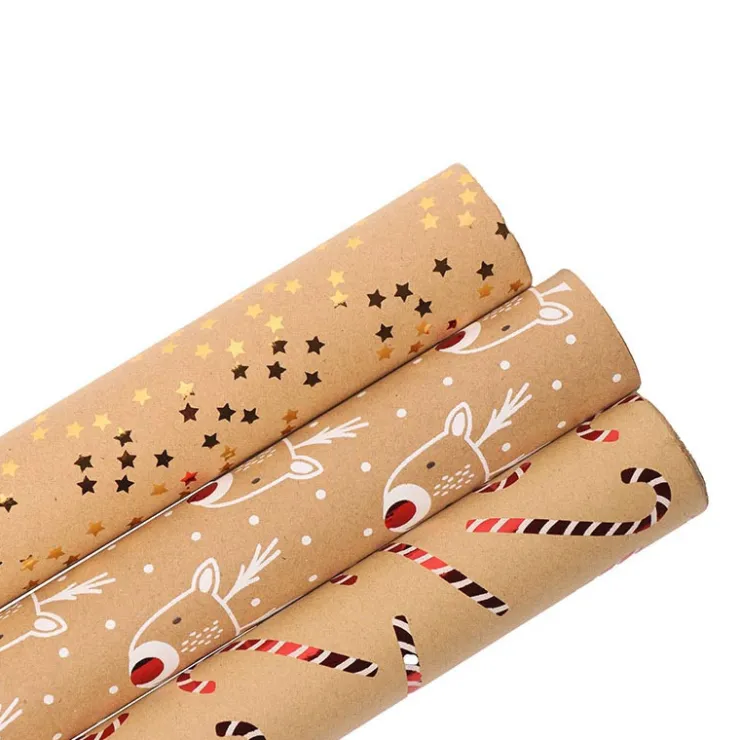 Outlet Papier cadeau enfant kraft et fo