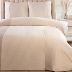 Outlet HOME COLLECTION ARGENT Parure juno 200x200 ivoire