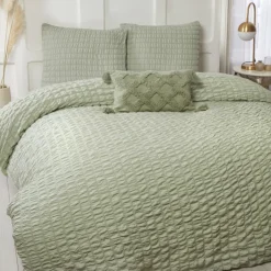 Outlet HOME COLLECTION Parure lit lara 200x200 vert