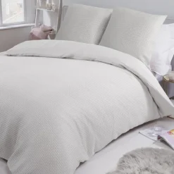 Online HOME COLLECTION Parure luna 240x220 blanc