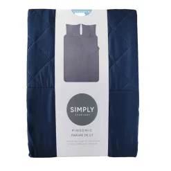 Sale SIMPLY Parure pinsonic 240x220 bleu