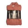 Clearance Peignoir s/m rose velours epong