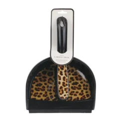 Outlet HOME COLLECTION Pelle balayette motif leopard