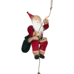Hot Pere noel grimpant 45cm