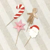 Clearance L'ATELIER DU PAIN D'EPICES Pics deco cupcake noel x24