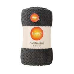 Best SIMPLY COSY Plaid flanelle 125x150cm