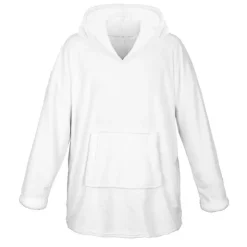 SIMPLY COSY Plaid hoodie creme