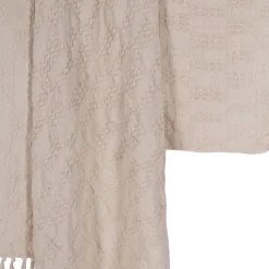 Discount Plaid jacquard coton 130x170cm