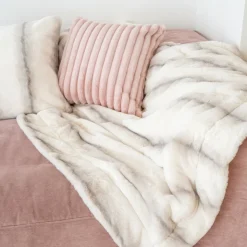 Online PURE HARMONY Plaid oakwood 130x160cm creme