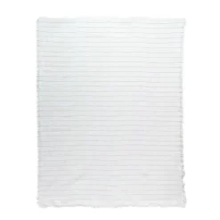 Discount HOME COLLECTION Plaid raye coton 130x170cm te