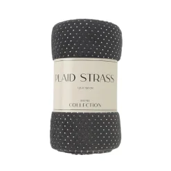 Discount HOME COLLECTION Plaid strass 125x150cm