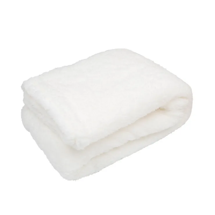 Online JAPANDI Plaid teddy 130x160cm creme