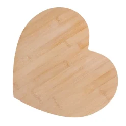 Clearance SIMPLY Planche a decouper coeur bambou