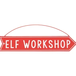 Sale Plaque slogan noel a suspendre