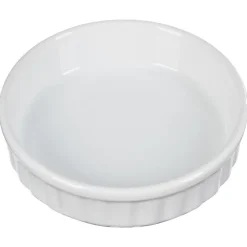 Clearance SECRET DE GOURMET Plat creme brulee blanc d12.5cm