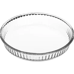 BORCAM Plat verre rond 26cm