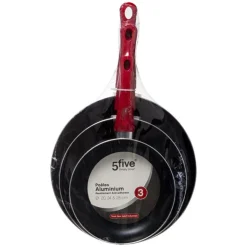 Discount FIVE Poele aluminium non stick x3