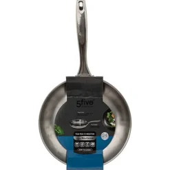 Clearance FIVE Poele 24cm inox resilience