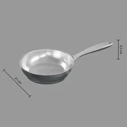 Best FIVE Poele 20cm inox resilience