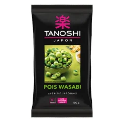 Hot TANOSHI Pois wasabi
