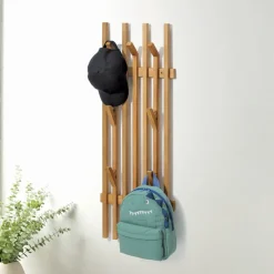 Sale NATURAL HOME Porte manteau mural bois