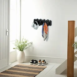 Sale HOME COLLECTION Porte manteaux irregulier noir