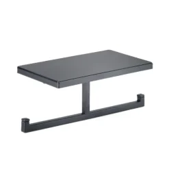 New ORGANIZED BATHROOM Porte papier wc double+tablette