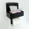 Discount ORGANIZED BATHROOM Porte rouleau + rangement