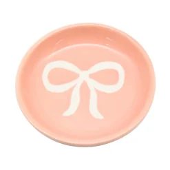 New BATHROOM COLLECTION Porte savon noeud rose