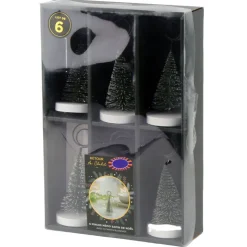 Clearance SECRET FOREST Porte-nom sapin vert x6