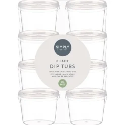 Hot SIMPLY Pot de conservation 0.075l x8